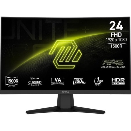 Monitor msi mag 244c 23.6" 1920 x 1080 pixeles full hd lcd negro