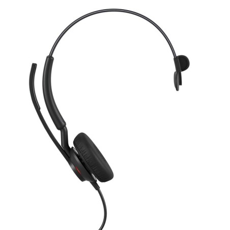 Auriculares jabra 5093-299-2259  alámbrico usb tipo c negro