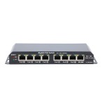 Extralink ex.1025 extralink 8-port gbe unmanaged poe switch 18-57v dc, in set 24v 60w poweradapter