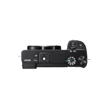 Cámara digital híbrida sony ilce-6100 mirrorless camera body