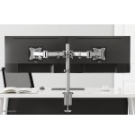 Monitor acc desk mount 10-27"/nm-d135dsilver neomounts