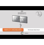 Monitor acc desk mount 10-27"/nm-d135dsilver neomounts