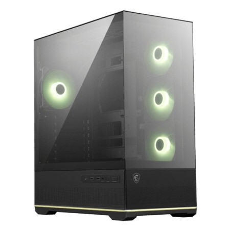 Caja pc gaming msi mag pano 110r pz m-atx rgb black