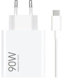 Cargador  xiaomi hypercharge gan universal de pared 90w - usb-a - carga rapida - blanco