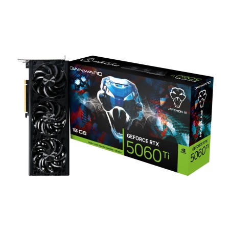 Tarjeta grafica gainward geforce rtx 5060 ti python iii nvidia 16 gb gddr7