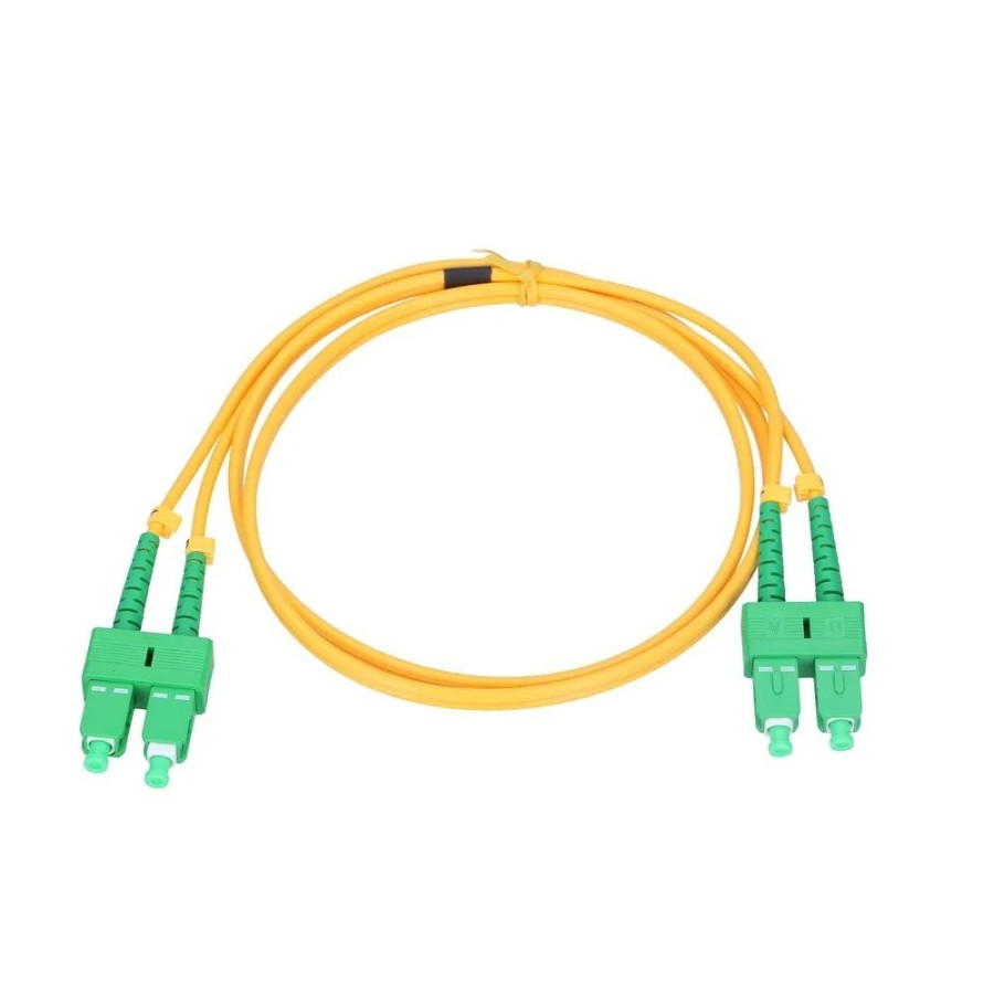 Extralink cable fibra óptica sm sc/apc-sc/apc dup 9/125 3m