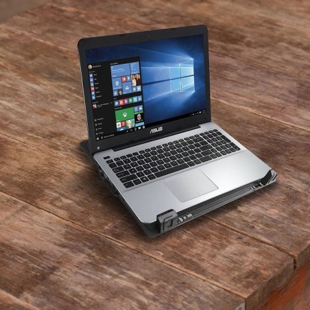 Ewent disipador portatil hasta 17"1 ventilador 2 puertos usb ew1258