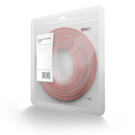 Cable lindy cat 6 s/ftp 5m red
