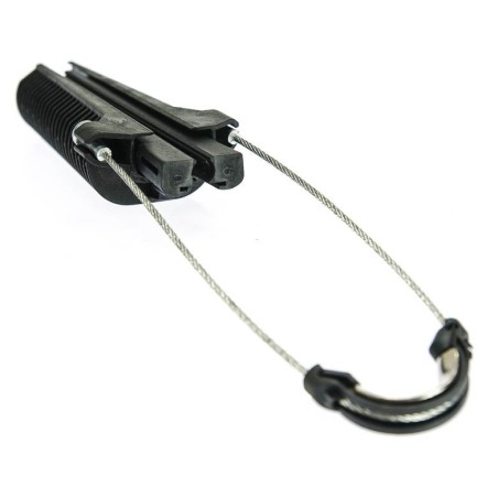 Extralink fiber optic cable clamp 2.3 abrazadera para cable negro 1 pieza(s)