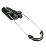 Extralink fiber optic cable clamp 2.3 abrazadera para cable negro 1 pieza(s)