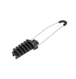 Extralink anchoring clamp pa6-9 abrazadera para cable negro, acero
