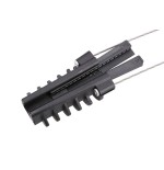 Extralink anchoring clamp pa6-9 abrazadera para cable negro, acero
