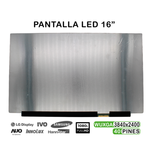 Pantalla oled de 16" wquxga samsung atna60yv02 0 40 pin