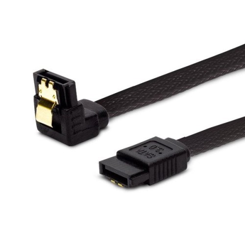 Cable sata angular savio gak-04 black