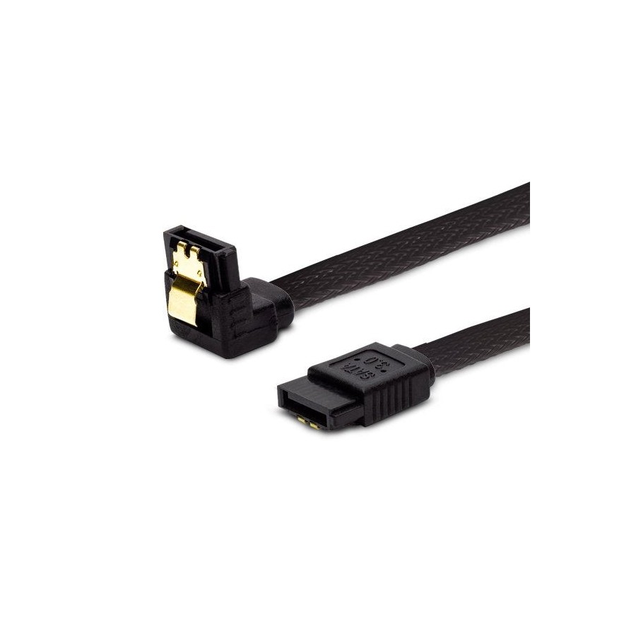 Cable sata angular savio gak-04 black