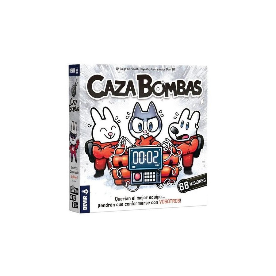 Juego de mesa caza bombas
