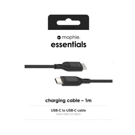 Cable zagg mophie essentials usb-c (m) a usb-c (m) 1m black