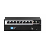 Extralink 8 ports poe switch 802.3af 48v 96w