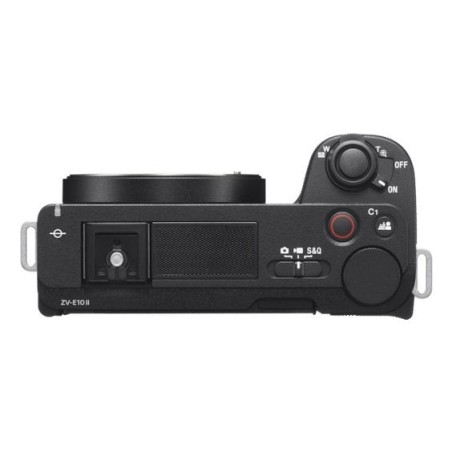 Cámara digital híbrida sony zv-e10 ii cuerpo de cámara para vlogging