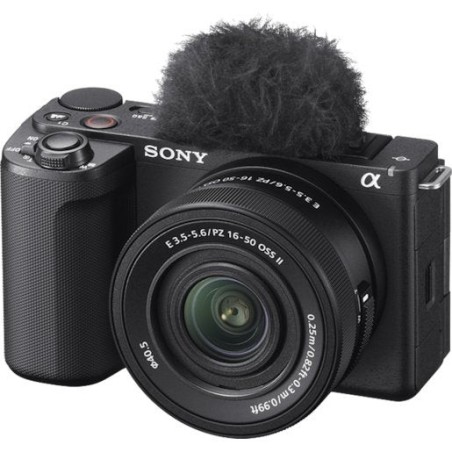 Cámara digital híbrida sony zv-e10 ii cuerpo de cámara para vlogging