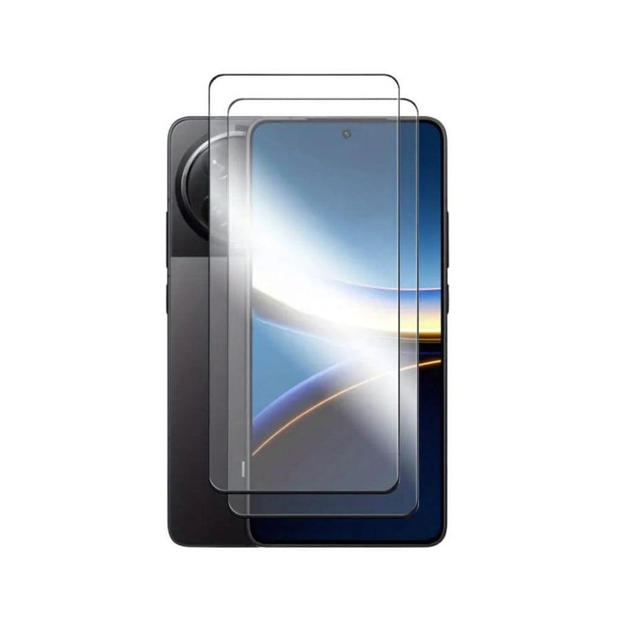 Pack x2 protector de cristal templado  xiaomi poco f7 ultra / pro full screen 3d