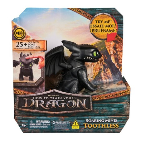 Spin master cómo entrenar a tu dragón - mini dragón interactivo desdentado 6074239