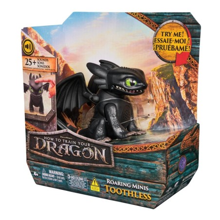 Spin master cómo entrenar a tu dragón - mini dragón interactivo desdentado 6074239
