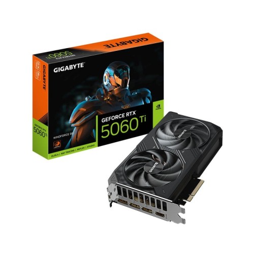 Tarjeta gráfica gigabyte geforce rtx 5060 ti windforce 8gb gddr7