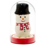 Condomerie - preservativo decorativo pintado a mano muñeco de nieve