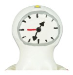 Condomerie - preservativo decorativo pintado a mano reloj