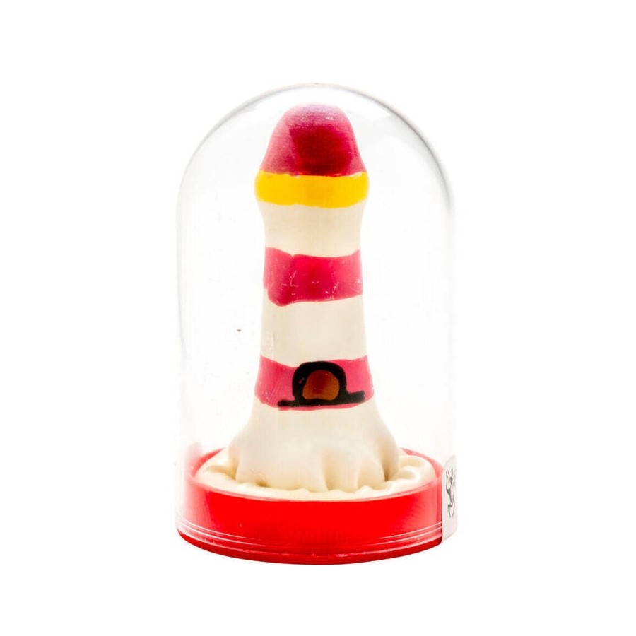 Condomerie - preservativo decorativo pintado a mano faro