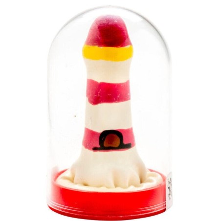 Condomerie - preservativo decorativo pintado a mano faro