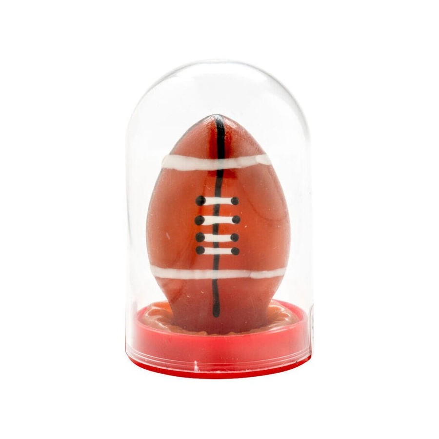 Condomerie - preservativo decorativo pintado a mano pelota de rugby