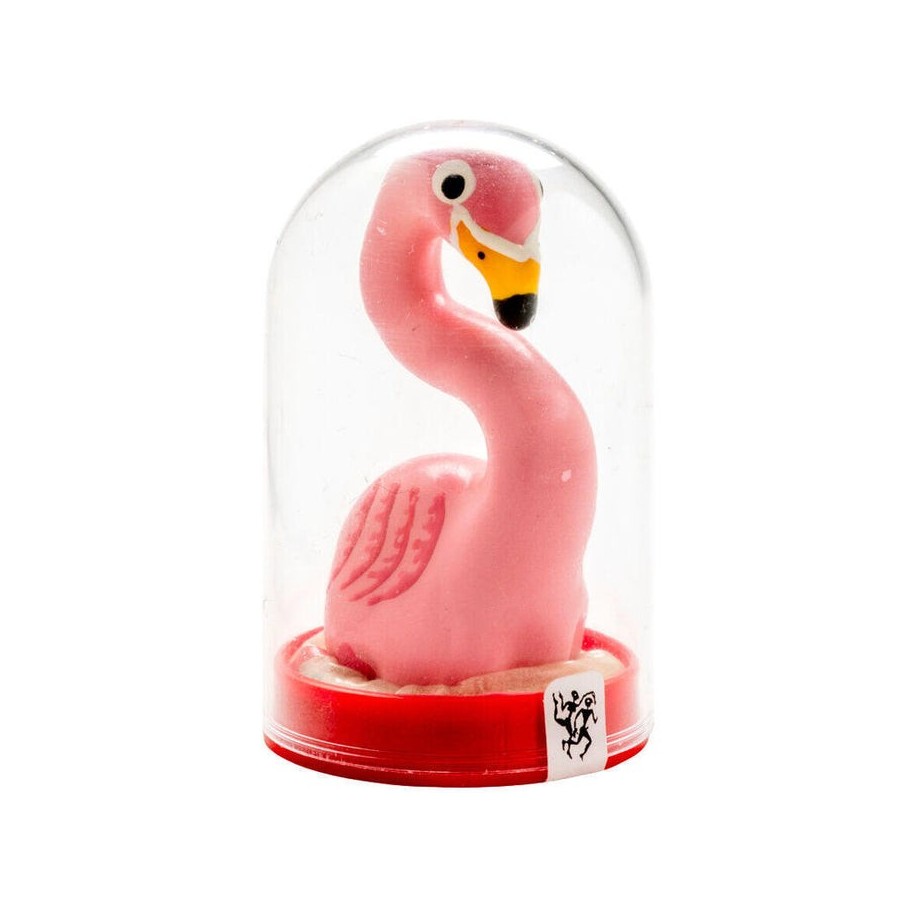 Condomerie - preservativo decorativo pintado a mano flamenco rosa