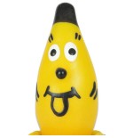 Condomerie - preservativo decorativo pintado a mano plátano modelo 1