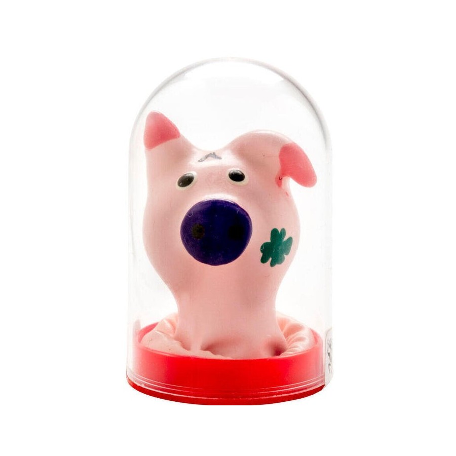 Condomerie - preservativo decorativo pintado a mano cabeza de cerdo