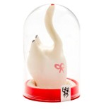 Condomerie - preservativo decorativo pintado a mano cisne