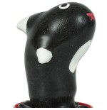 Condomerie - preservativo decorativo pintado a mano orca