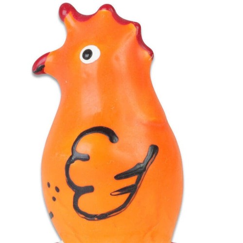 Condomerie - preservativo decorativo pintado a mano gallo modelo 1