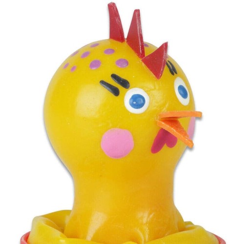 Condomerie - preservativo decorativo pintado a mano pollo pegado