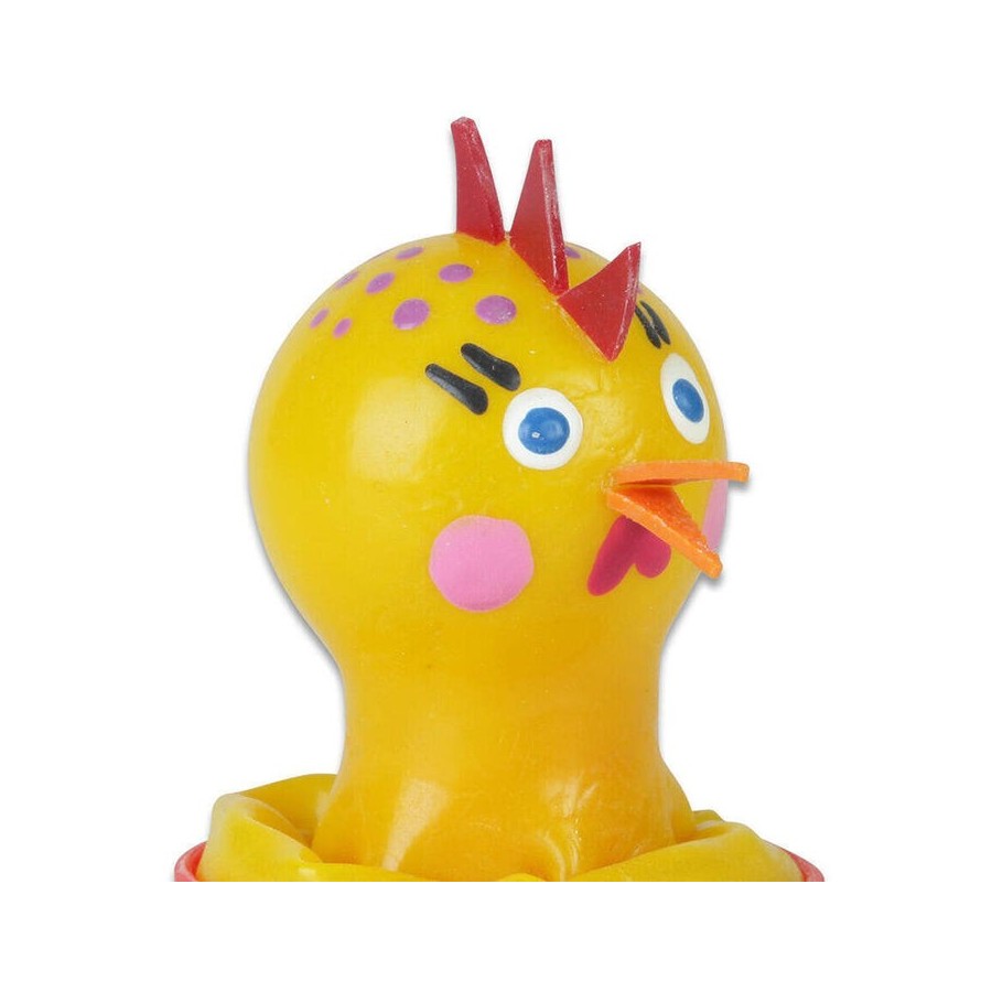 Condomerie - preservativo decorativo pintado a mano pollo pegado