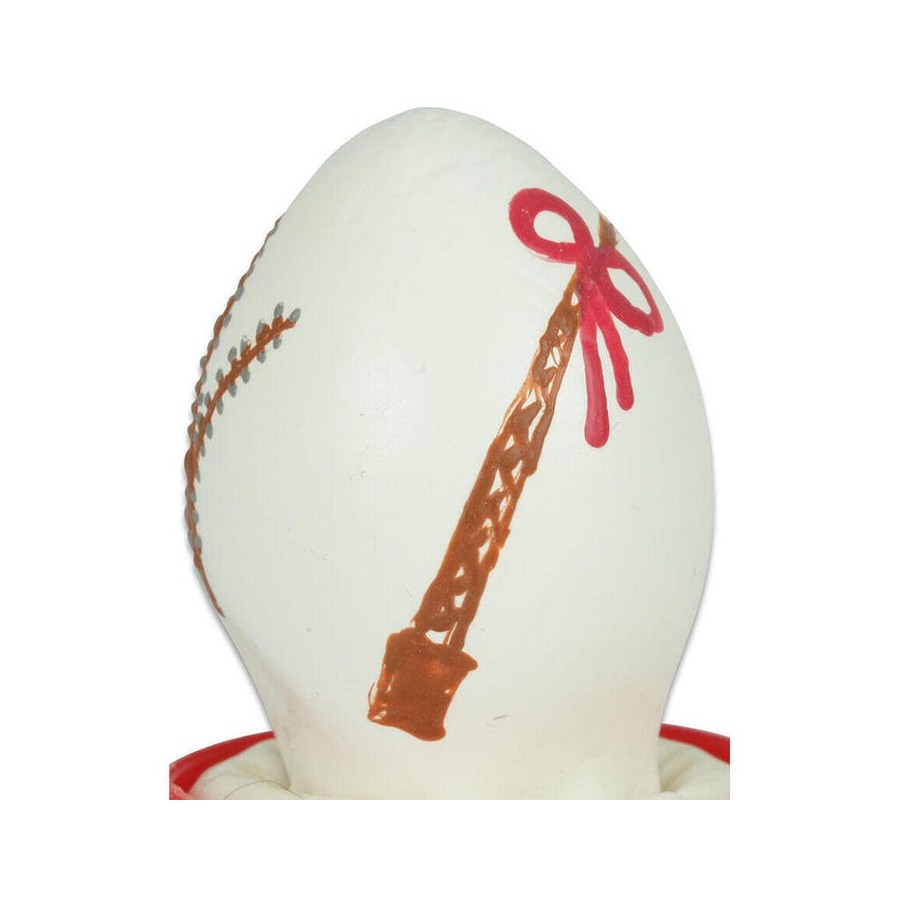 Condomerie - preservativo decorativo pintado a mano huevo de pascua blanco