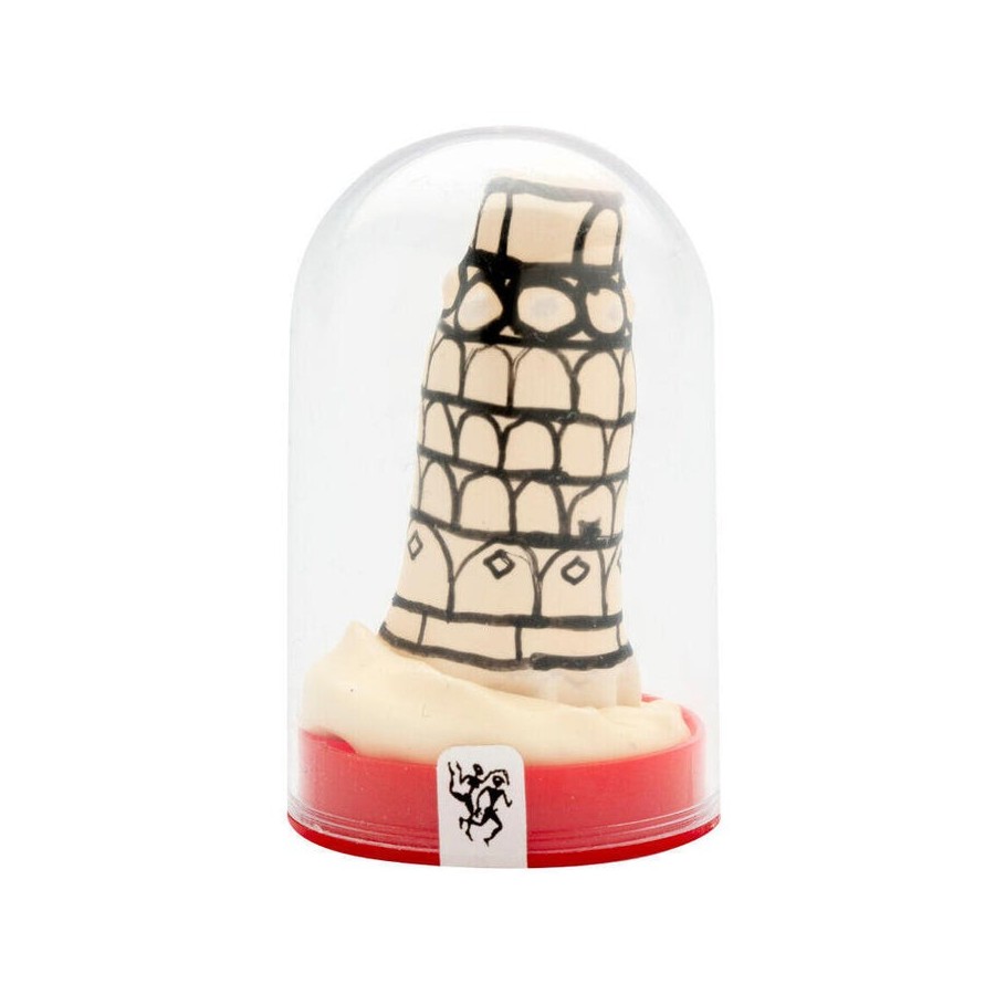 Condomerie - preservativo decorativo pintado a mano torre de pisa