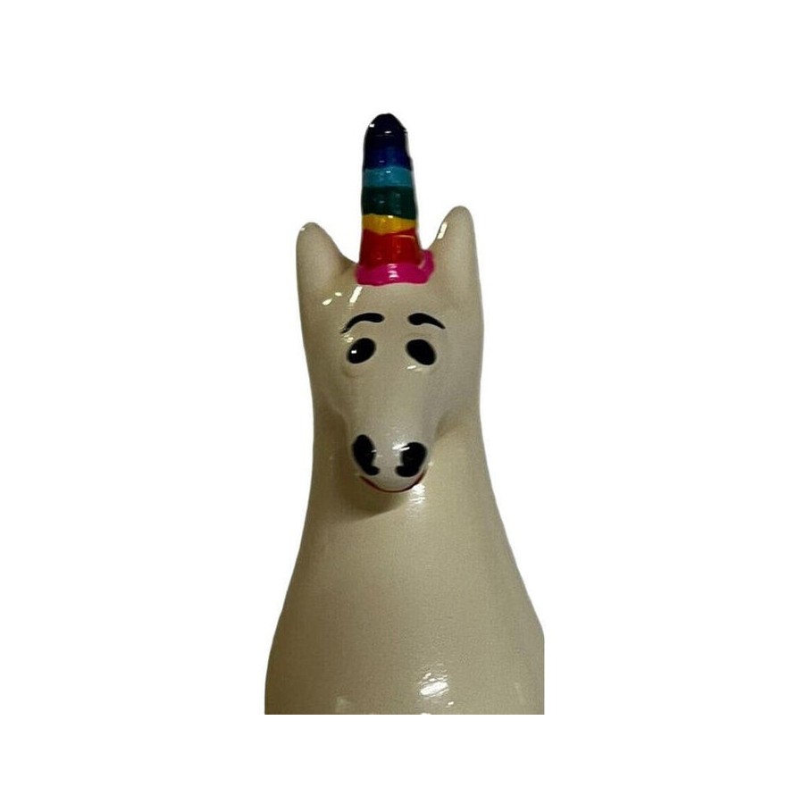 Condomerie - preservativo decorativo pintado a mano arcoíris unicornio