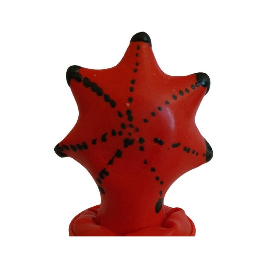 Condomerie - preservativo decorativo pintado a mano estrella de mar