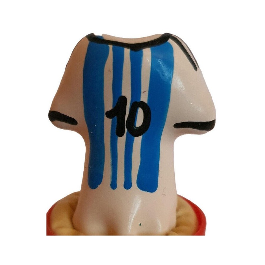 Condomerie - preservativo decorativo pintado a mano camiseta messi n10