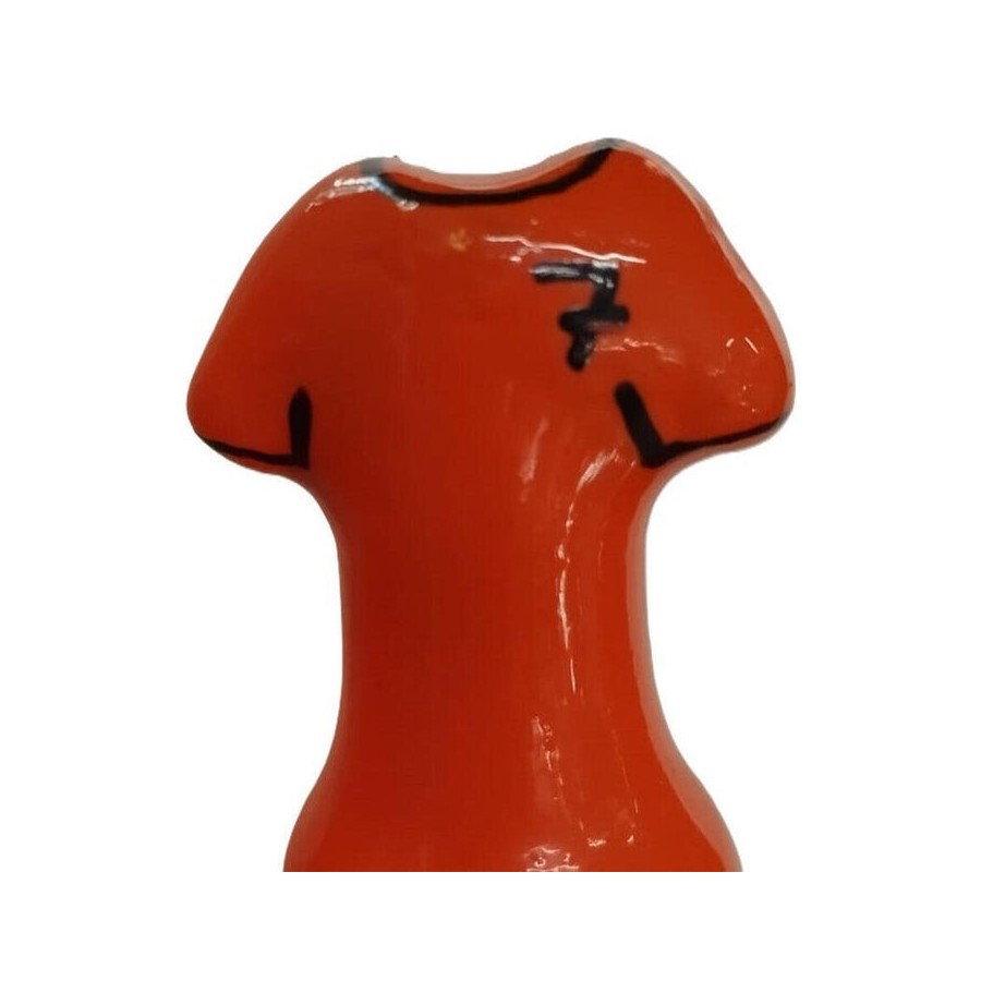 Condomerie - preservativo decorativo pintado a mano camisa naranja
