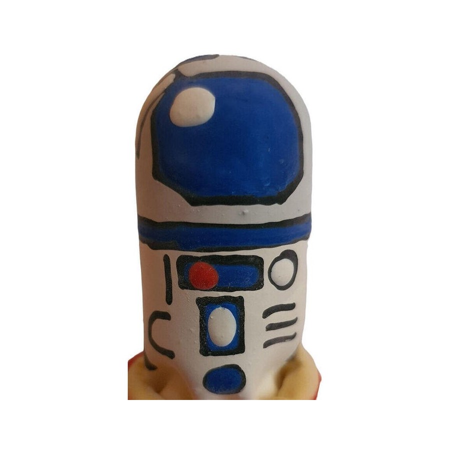Condomerie - preservativo decorativo pintado a mano robot