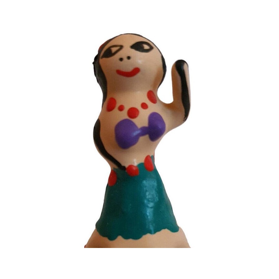 Condomerie - preservativo decorativo pintado a mano chica hula