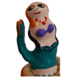 Condomerie - preservativo decorativo pintado a mano sirena